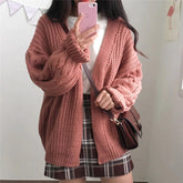 Vintage Warm Knitted Cardigan Sweater